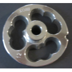 #12 Sausage Stuffer w/ HUB Meat Food Grinder Plate Hobart Cabelas LEM Weston